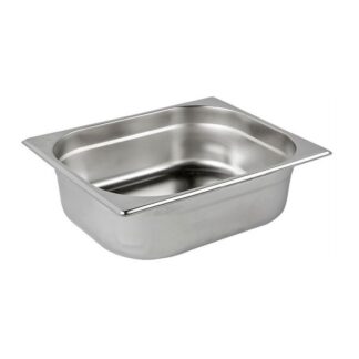 FUENTON GASTRONORM 1/2 32,5 x 26,5 x 6,4 CMS. AC. INOX. Acermel