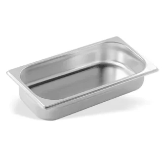 FUENTON GASTRONORM 1/3 32,5 x 17,6 x 10 CMS. AC. INOX. 18/8 Acermel