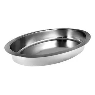 LEGUMBRERA OVAL 15 CMS. AC. INOX. ACERMEL