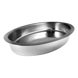 LEGUMBRERA OVAL 21 CMS. AC. INOX. CARBALLEDA
