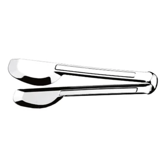 PINZA FIAMBRE AC. INOX. BRINOX GRANDE 28 CMS.