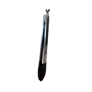 PINZA PARRILLERA LARGA 30 CMS. BZP M/ GOMA PTA. NYLON