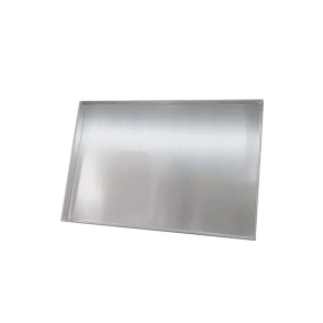 SIN STOCK # PLACA MASAS AC. INOX. C/ PESTAÑA 40 x 60 x 2 CMS. " H.B."