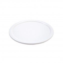 PLATO PARA ASADO 23 CMS. BLANCO PLAST. YESI