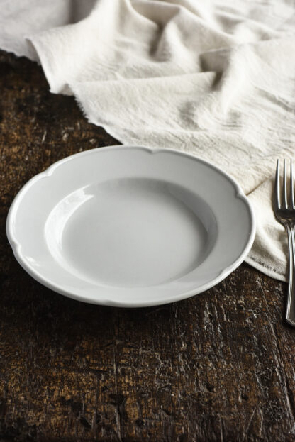 PLATO HONDO 20 CMS. VERBANO PROVENZA BLANCO