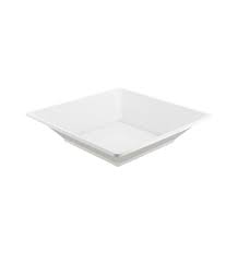 PLATO CUADRADO SEMI HONDO 18,5 x 18,5 CMS. CERAMICA "TANDIL"