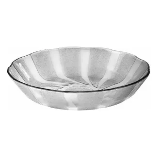 PLATO HONDO VIDRIO GALAXIA FLINT 21 CMS.
