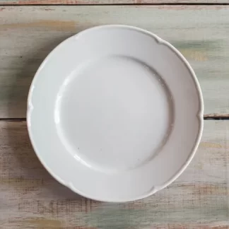 PLATO PLAYO 27 CMS. VERBANO PROVENZA BLANCO