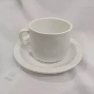 TAZA CAFE C/ PLATO PORCELANA PORC. RESPONTECH