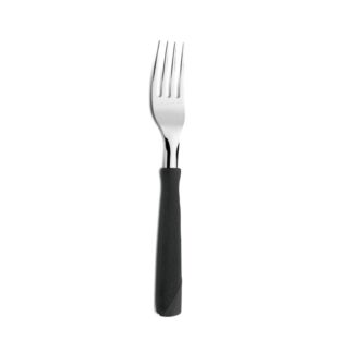 TENEDOR TRAMONT. "NEW KOLOR" MANGO NEGRO