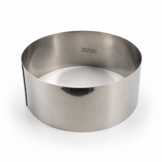 ARO/TIMBAL REPOSTERO AC. INOX. SIN ASA - 14 X 6 CMS. ACERMEL