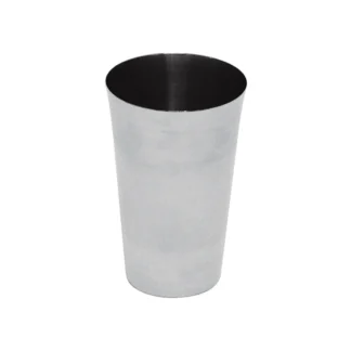 VASO TRAGO LARGO ACERO INOX 10 X 7 CM H.B.