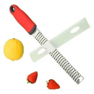 RALLADOR DE LIMA / ZESTER AC. INOX. C/ MANGO CORTE FINO