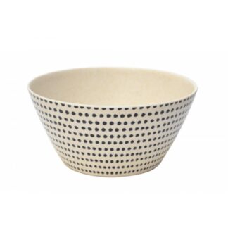BOWL FIBRA DE BAMBOO 14.5 CM C/LUNAR/TRIANGULOS FASHION.