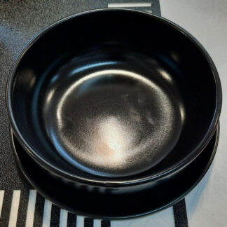 BOLS CERAMICA NEGRA 15 CMS. BZP.