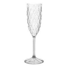 COPA ACRILICO CHAMPAGNE 200 ML TRANSPARENTE "CAROL"