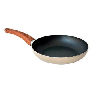 SIN STOCK # SARTEN TEFLON 26 CM C/MANGO MADERA "CAROL"