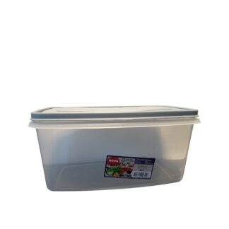 CONTENEDOR C/TAPA RECTANG. NUVA 3,100 LTS. - 24 X 13.5 X 12 CMS.