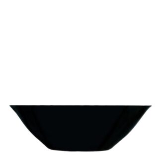 ENSALADERA VIDRIO CARINE NOIR TEMPLADA 27 CMS. (LUMINARC)
