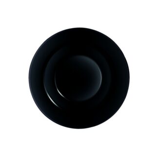 PLATO PASTA FRIENDS TIME VIDRIO NOIR NEGRO 28 CM (LUMINARC).