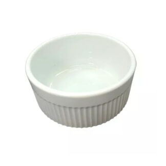 CAZUELA 14 CMS RAYADA PORC. GERMER MOD. RECTO.