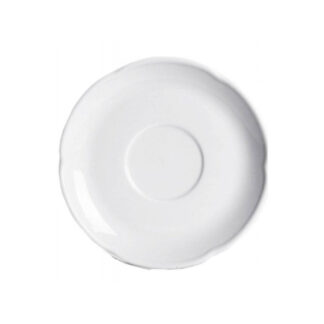 PLATO TE/DESAYUNO VERBANO PROVENZA BLANCO ( SALDO )