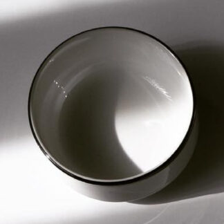 CAZUELA / COMPOTERA 10 x 4 CM. VERBANO TAVOLA FILETE NEGRO.