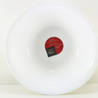 SIN STOCK # PLATO PASTA RISOTTO 26 CMS. VIDRIO TEMPL. BLANCO. "AM. COLLECTION"