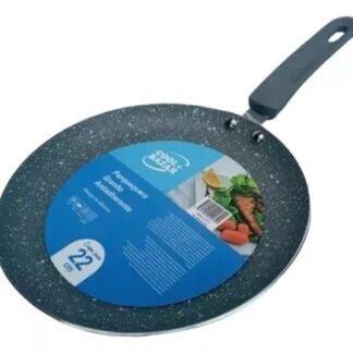 SIN STOCK # PANQUEQUERA ANTIADHERENTE GRANITO 22 CMS. RESPONTECH.