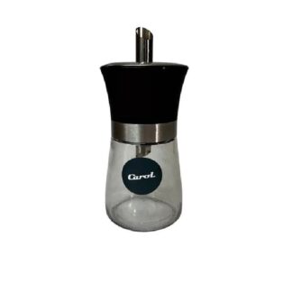 AZUCARERA VIDRIO C/ PICO VERT. INOX. CAROL