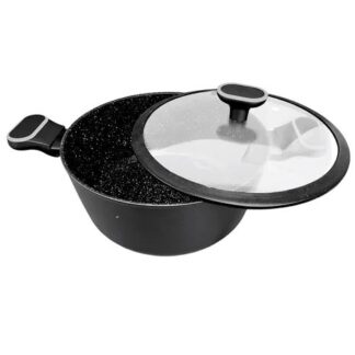 CACEROLA INDUCCION GRANITO NEGRO C/ ASAS Nº 26 CAROL ALUM REF