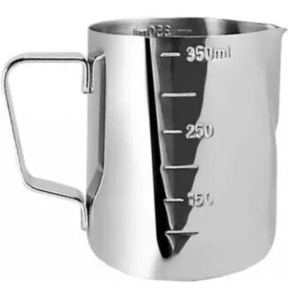 SIN STOCK # JARRA LECHERA MEDIDORA 350 ML P/ MAQUINA AC. INOX. AMEP.