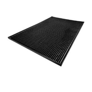 SIN STOCK # REJILLA BARMAN NEGRA DUNIA 45 x 30 X 1 CM.