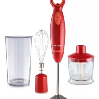 MINI PIMER ROJA 600 W.CON ACCESORIO PICADOR PEABODY