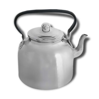 PAVA ALUMINIO CHAROLADA MANGO NEGRO Nº 24 - 5,7 LT. REAL