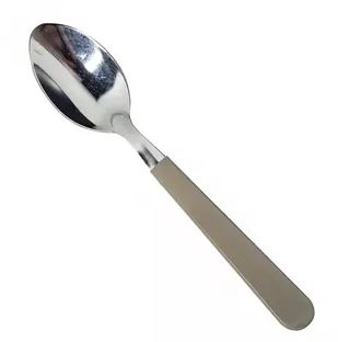CUCHARA TE CAROL MANGO PLASTICO BEIGE