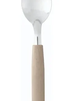 CUCHARA TE CAROL MANGO PLASTICO BEIGE