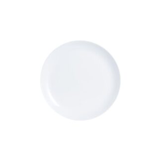 PLATO POSTRE VIDRIO DIWALI BLANC 19 CM (LUMINARC).