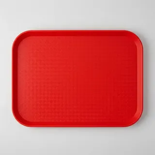 BANDEJA AUTOSERVICE RECTANG. 30 x 40 CMS. COLOR ARPLA (ROJAS)