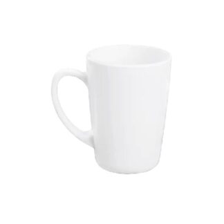 JARRO MUG 350 ML VIDRIO TEMPL BLANCO CAROL