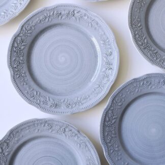 PLATO PLAYO 27 CMS. VERBANO MOZART PINTADO ESMALTE REACTIVO (NUEVO)