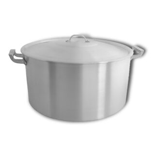 CACEROLA ALUMINIO REFORZ. Nº 45 - 36 LT."REAL"