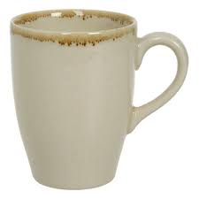 JARRO MUG 355 CC CERAMICA BEIGE IVORY BATH.