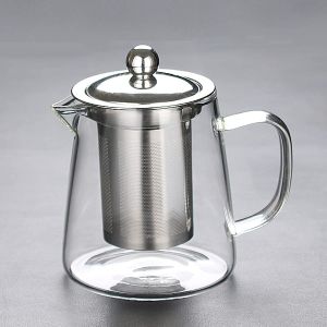SIN STOCK # TETERA VIDRIO C/INFUSOR ACERO INOX 750 CC CRYSTAL ROCK (57917895)