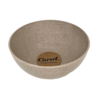 SIN STOCK # BOWL PLASTICO 20 CMS. 2.0 LTS.BEIGE "CAROL"