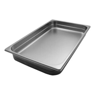 FUENTON GASTRONORM 1/1 52,5 x 32,5 x 6,5 CMS. AC. INOX. Acermel 430. (ECONOMICO)
