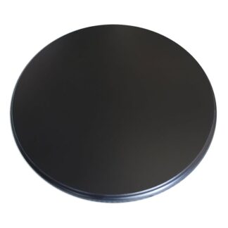 BANDEJA/PLATO BAMBU NEGRA GIRATORIO 39 CM C/BASE CAROL