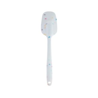ESPATULA CUCHARA SILICONA CONFETIS CHICA 20 x 4,5 CMS. AXEN