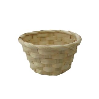 PANERA BAMBU REDONDA 12 cm. CR17367 CRYSTAL ROCK ( ALTA)