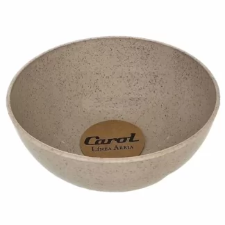 BOWLS PLASTICO 20 CMS. 2.0 LTS. CAROL BEIGE